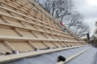 Zellulosedämmung für Dachschrägen 